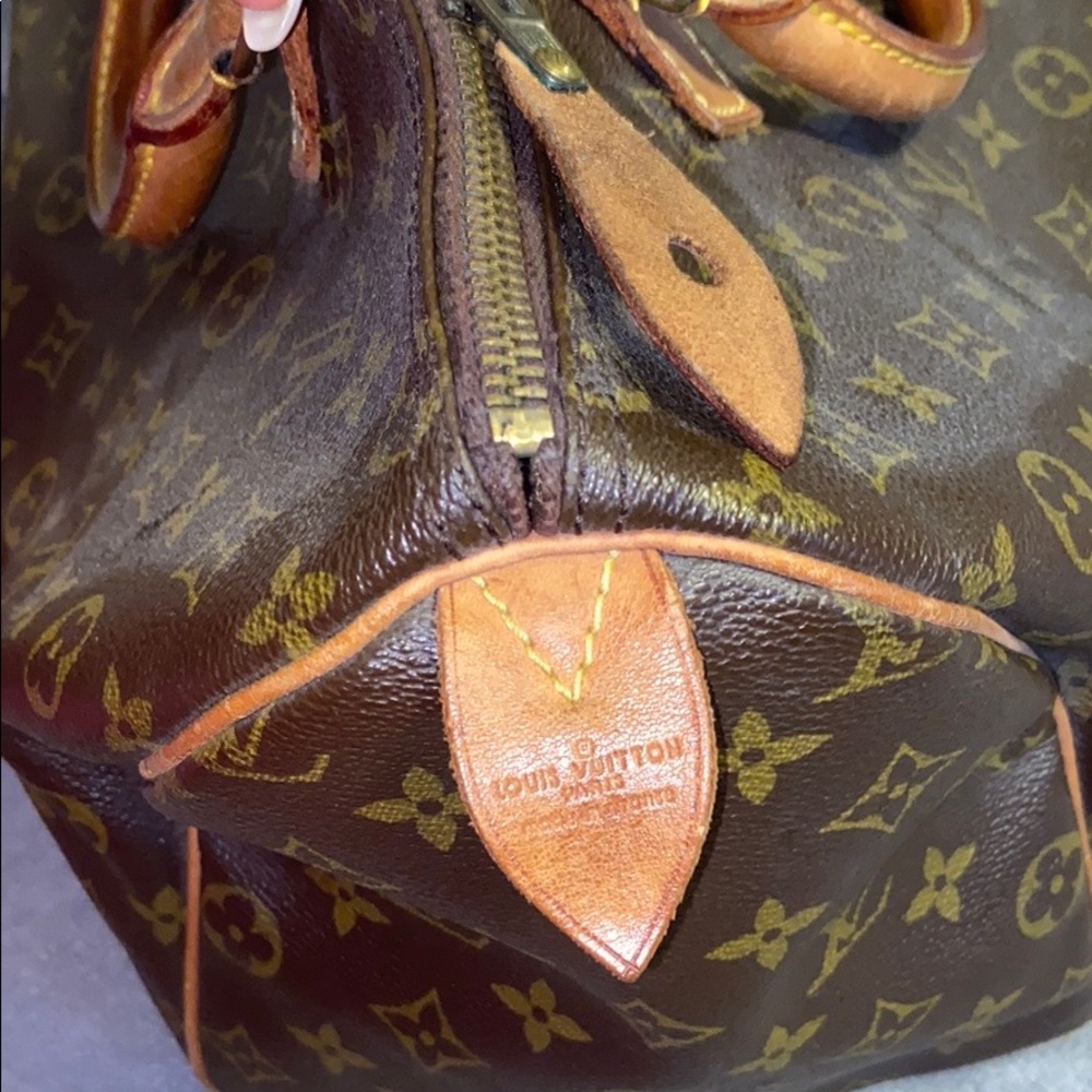Louis Vuitton handbag. Speedy 40 Authentic - Picture 6 of 11
